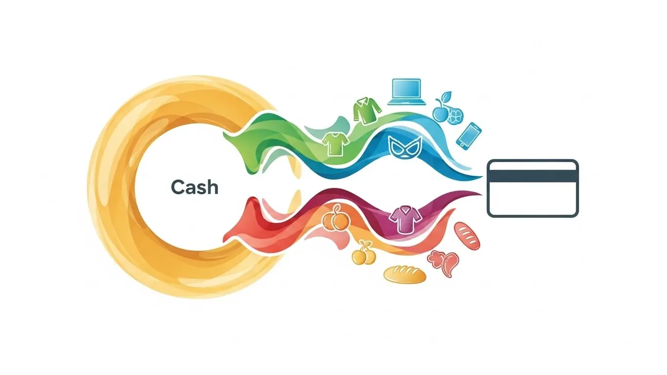 수수료 구조를 분석하는 신용카드 현금화 수수료 개요 관련 정보 그래픽