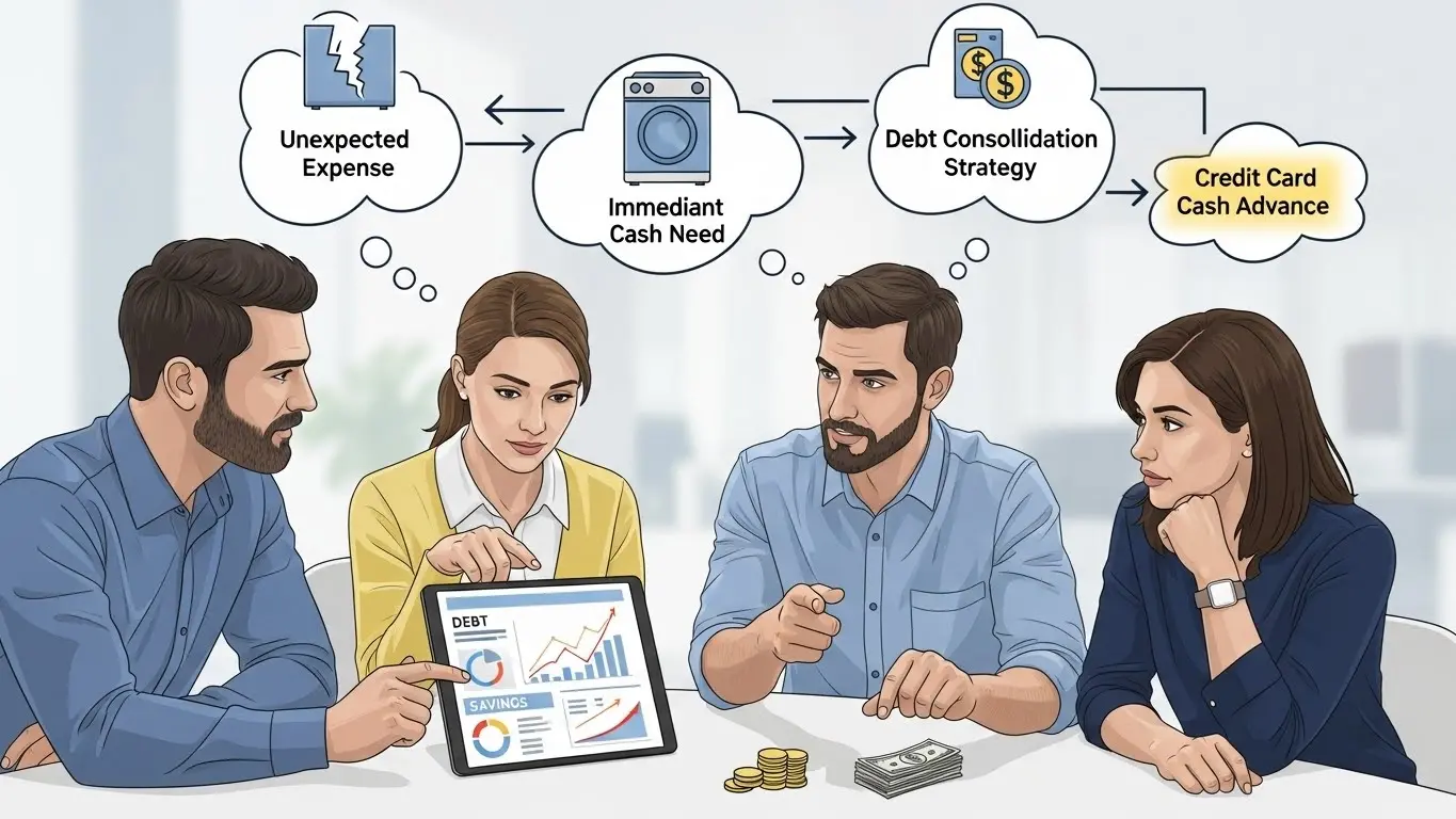 현금 전환 프로세스를 설명하는 신용카드 현금화 진행 실전 팁 관련 정보 그래픽