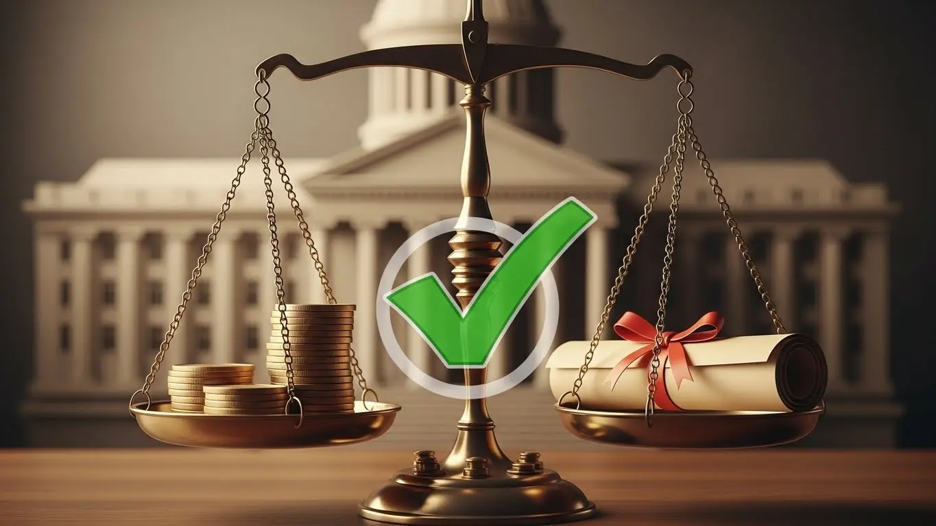 현금 전환 프로세스를 설명하는 주의사항 및 합법성 안내 관련 정보 그래픽